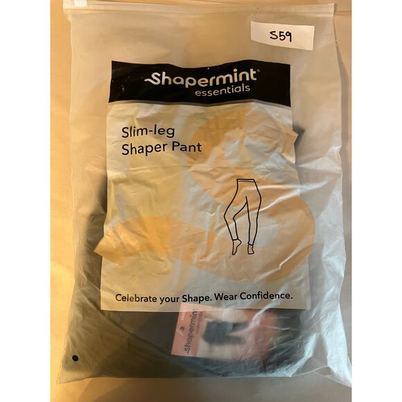 NEW Shapermint Women's 4XL Slim Leg Shaper Pant Black Shapewear Tummy Control - Picture 15 of 16